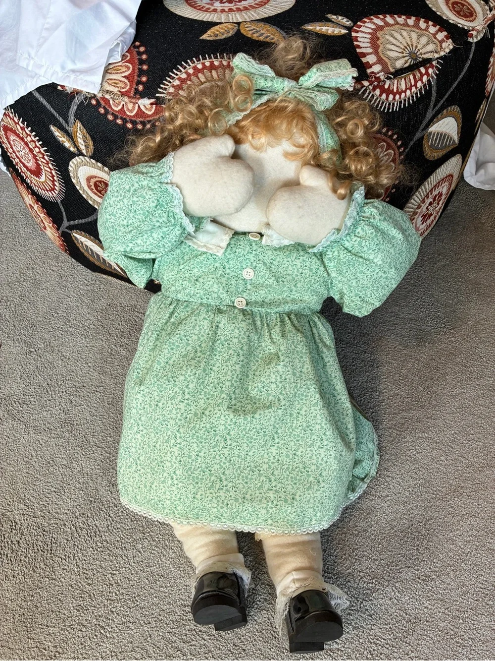 Vintage peek a boo doll